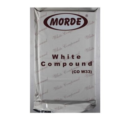Morde White Compound Chocolate Slab: Experience the velvety richness of our premium white chocolate.